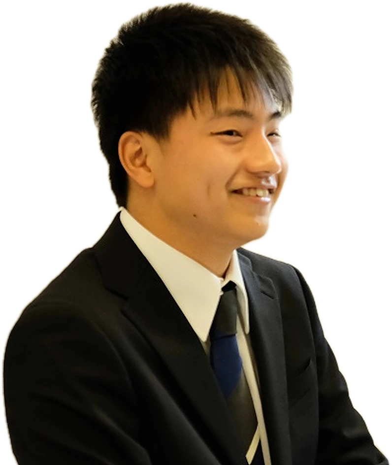 照れる石山蓮也
