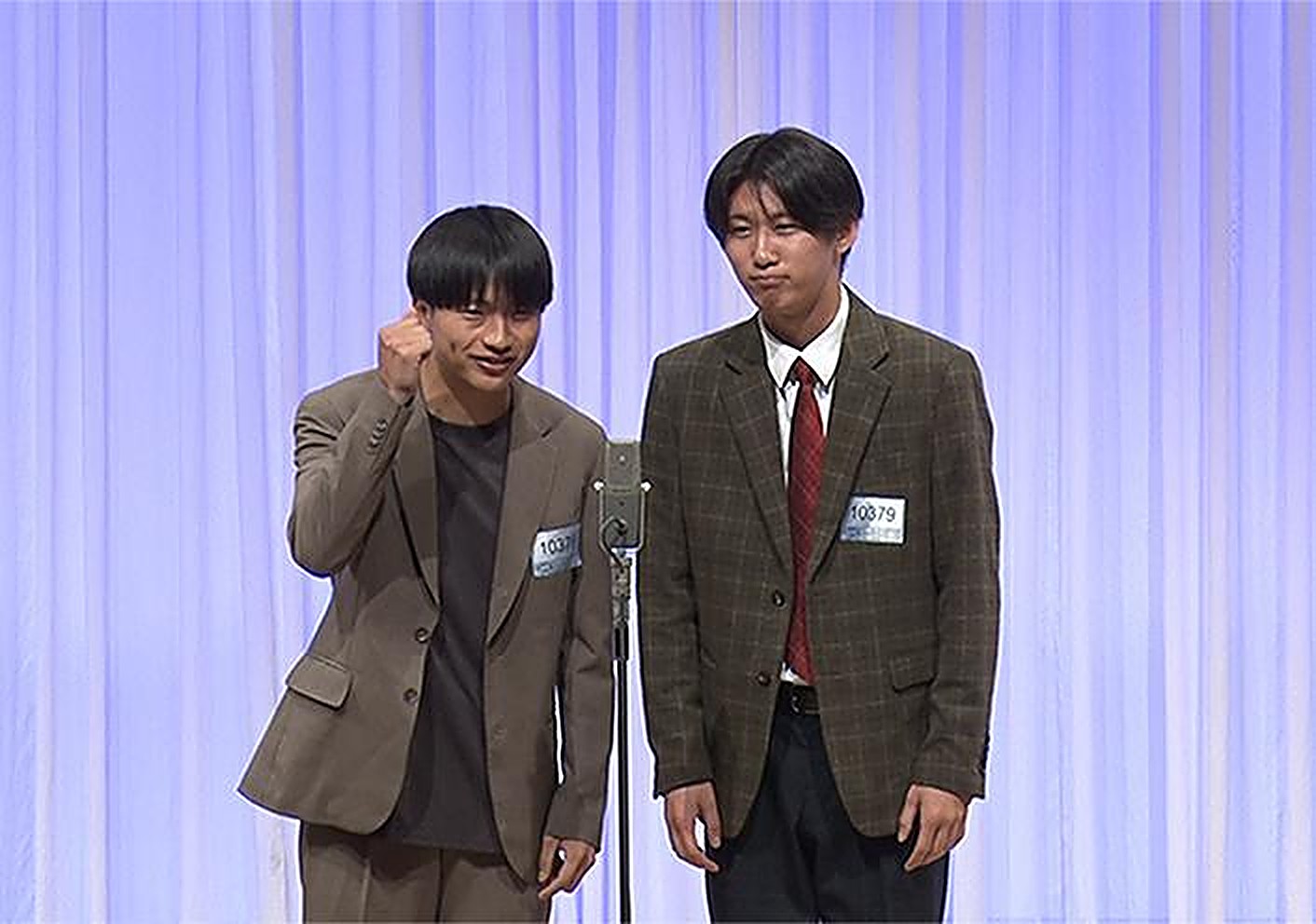 シマウマぜぶら(左:石山蓮也、右:村上シバタリー)